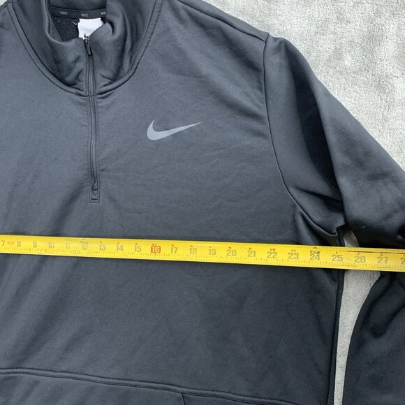 Nike Stride Pullover Men 2XL Tall Black 1/4 Zip Sweatshirt CU6217-010 Therma-Fit - Picture 3 of 9